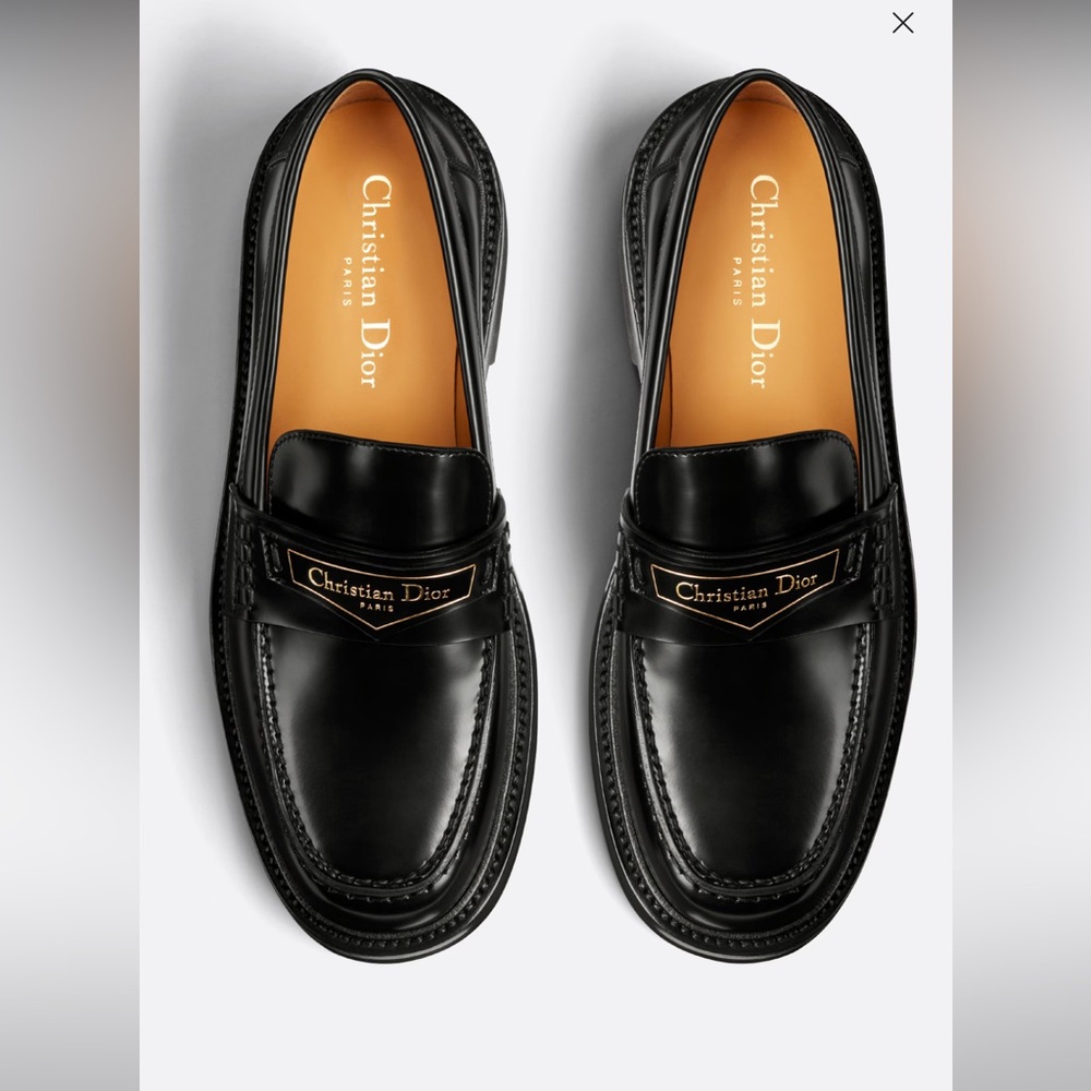 Dior - Boy Loafer Black Brushed Calfskin